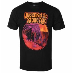 tričko pánské Queens of the Stone Age - Hell Ride - Black - ROCK OFF - QOTSATS13MB
