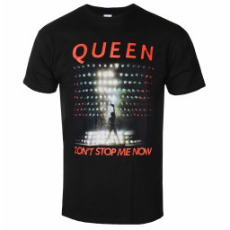 tričko pánské Queen - Don't Stop Me Now - Black - ROCK OFF - QUTS53MB