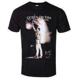 tričko pánské Queen - Live At The Bowl - ROCK OFF - QUTS113MB