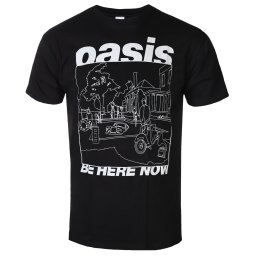tričko pánské Oasis - Be Here Now Line Drawing - ROCK OFF - OASTS13MB