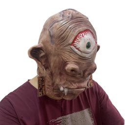Kyklop - obličejová maska - pro děti i dospělé na Halloween či karneval