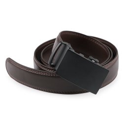 Pánský pásek šíře 3,5 cm, barva 11 (120 cm) hnědá
