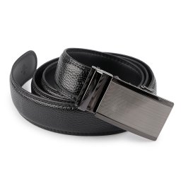Pánský pásek šíře 3,5 cm, barva 26 (120 cm) černá