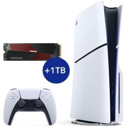 Sony PlayStation 5 (Slim) - 1TB + 1TB SSD