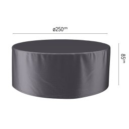 Platinum designové zahradní ochranné plachty na nábytek AeroCovers (Ø250 cm)
