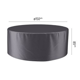 Platinum designové zahradní ochranné plachty na nábytek AeroCovers (Ø150 cm)