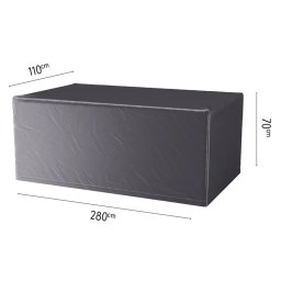 Platinum designové zahradní ochranné plachty na nábytek AeroCovers (280 x 110 cm)