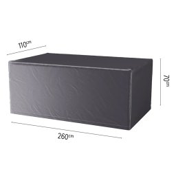 Platinum designové zahradní ochranné plachty na nábytek AeroCovers (260 x 110 cm)