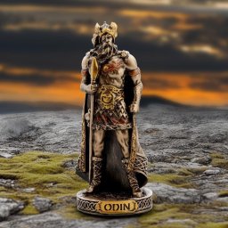 dekorace (figurka) Odin God of War - D6892C24