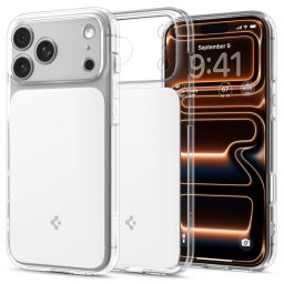 Pouzdro Spigen Ultra Hybrid T MagFit MagSafe iPhone 17 Pro Max - Glossy White