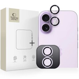 Tech-Protect Camring Fit+ Ochranná skla objektivů pro iPhone 17 - Lavender