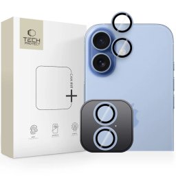Tech-Protect Camring Fit+ Ochranná skla objektivů pro iPhone 17 - Mist Blue