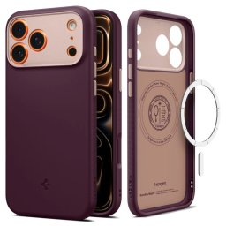 Pouzdro Spigen Nano Pop MagFit MagSafe iPhone 17 Pro Max - Burgundy Bean