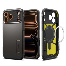 Pouzdro Spigen Tough Armor T MagFit MagSafe iPhone 17 Pro Max - Gunmetal