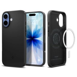 Pouzdro Spigen Thin Fit MagFit MagSafe iPhone 17 - Black