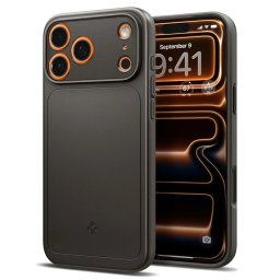 Pouzdro Spigen Thin Fit MagFit MagSafe iPhone 17 Pro Max - Gunmetal