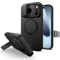 Tech-Protect Kevlar Aura MagSafe iPhone 17 Pro Max černá
