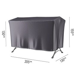 Platinum designové zahradní ochranné plachty na nábytek AeroCovers (205 x 130 x 130-155 cm)