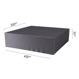 Platinum designové zahradní ochranné plachty na nábytek AeroCovers (400 x 300 cm)