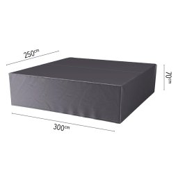 Platinum designové zahradní ochranné plachty na nábytek AeroCovers (300 x 250 cm)