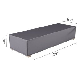 Platinum designové zahradní ochranné plachty na nábytek AeroCovers (210 x 145 x 30 cm)