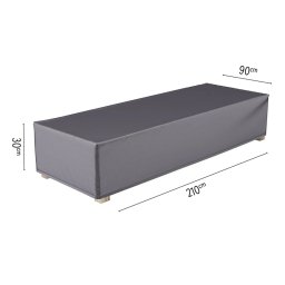 Platinum designové zahradní ochranné plachty na nábytek AeroCovers (210 x 90 x 30 cm)