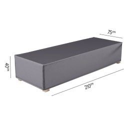 Platinum designové zahradní ochranné plachty na nábytek AeroCovers (210 x 75 x 40 cm)