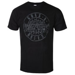 tričko pánské Guns N' Roses - Classic Bullet Mono - ROCK OFF - GNRTS144MB