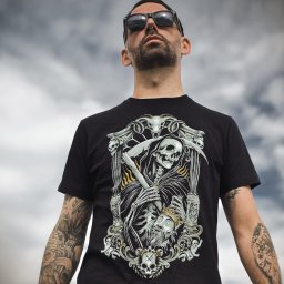 tričko pánské HYRAW - KINGS DIE TOO - 254TS05