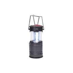 SOLIGHT LED nabíjecí kempingové svítidlo s lucernou, 200 lm, šedé 26587SO