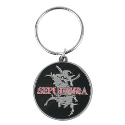 klíčenka (přívěšek) SEPULTURA - LOGO & TRIBAL S - RAZAMATAZ - KR200