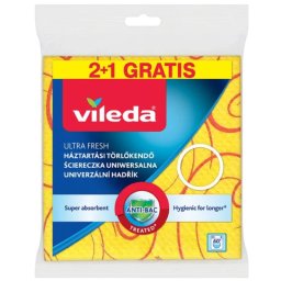 Vileda Univerzální utěrka 34x34 cm Ultra Fresh, 3 ks 98978PL
