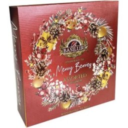 Basilur Merry Berry Assorted Vol. II 20 × 2 g, 10 × 1,5 g, 10 × 1,8 g