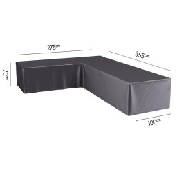 Platinum designové zahradní ochranné plachty na nábytek AeroCovers (355 x 275 x 100 cm)