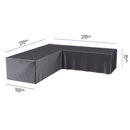 Platinum designové zahradní ochranné plachty na nábytek AeroCovers (270 x 270 x 100 cm)