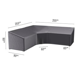 Platinum designové zahradní ochranné plachty na nábytek AeroCovers (255 x 255 x 90 cm)