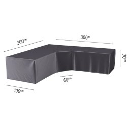 Platinum designové zahradní ochranné plachty na nábytek AeroCovers (300 x 300 x 100 cm)