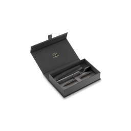 Parker 1502/3297618 Royal I.M. Achromatic Black BT sada kuličkového pera a pouzdra