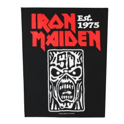 nášivka velká IRON MAIDEN - EST 1975 - RAZAMATAZ - BP1323