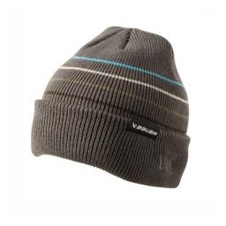 Hokejová čepice Bauer New Era Striped Toque SR GRY (1062316) Senior (dospělá)