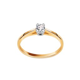 Diamantový zásnubní prsten z kolekce One love BSBR106