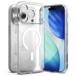Kryt Ringke Fusion Magnetic MagSafe iPhone 17 Pro Max matný čirý
