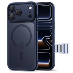 Pouzdro Tech-Protect MagPeak CC MagSafe iPhone 17 Pro Max - Matte Deep Blue