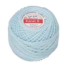 Háčkovací příze Karat 8 10 g - 1639