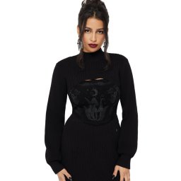bolero dámské KILLSTAR - Belinda's Woe - Black - KSRA013895