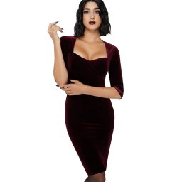 šaty dámské KILLSTAR - Hexed Heart - Red - KSRA013840