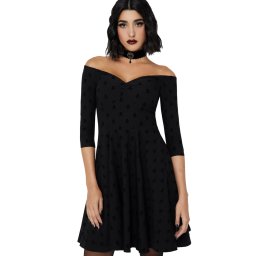 šaty dámské KILLSTAR - Voodoo Darling - Black - KSRA013627