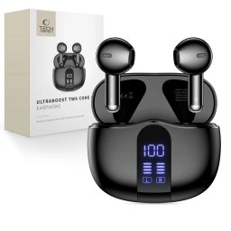 Tech-Protect UltraBoost TWS Earphone Core G2 bezdrátová sluchátka - Černá