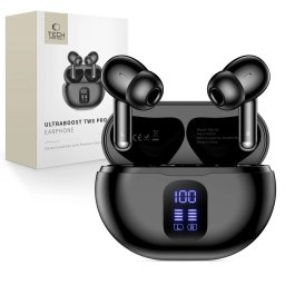 Tech-Protect UltraBoost TWS Earphone Core Pro G2 bezdrátová sluchátka - Černá
