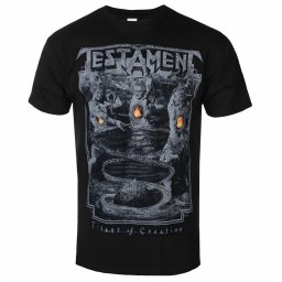 tričko pánské TESTAMENT - TITANS OF CREATION - GREY - EUROPE 2020 TOUR - PLASTIC HEAD - PHD12388
